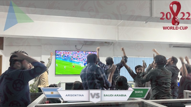 World Cup Football 2022 vives and Office Party at Easital
