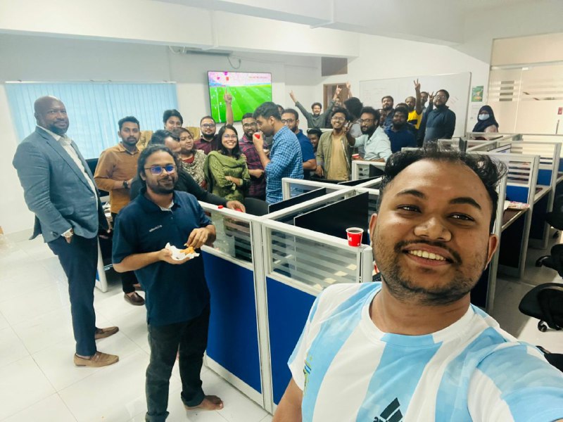 World Cup Football 2022 vives and Office Party at Easital