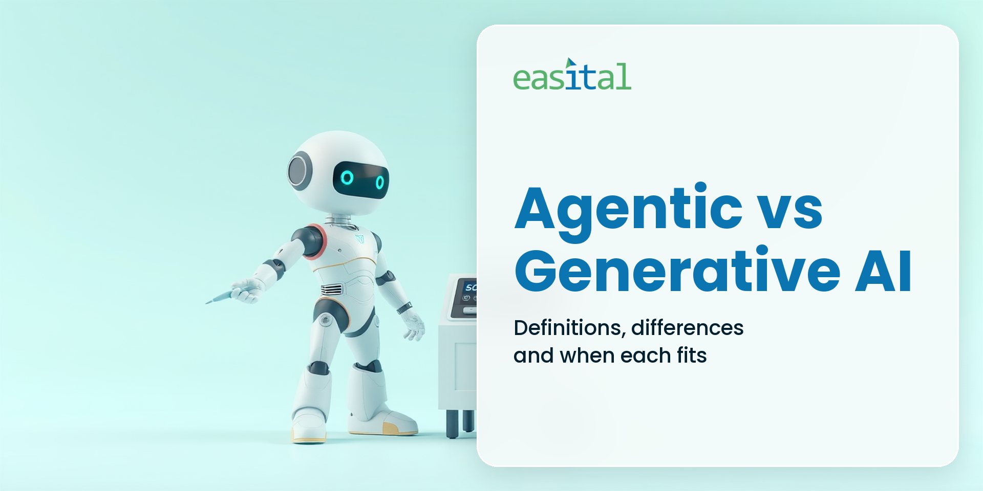 Agentic AI vs Generative AI: Definitions and Differences