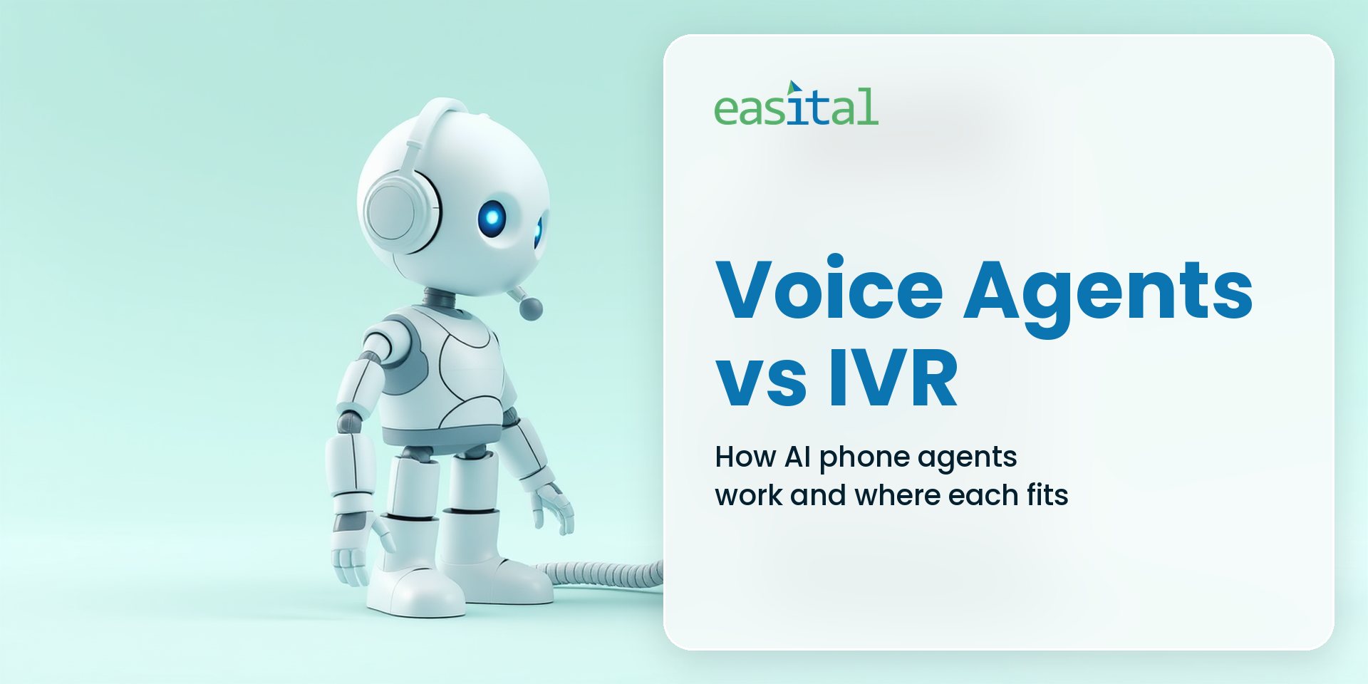 AI Voice Agents vs IVR: How They Work and Where Each Fits