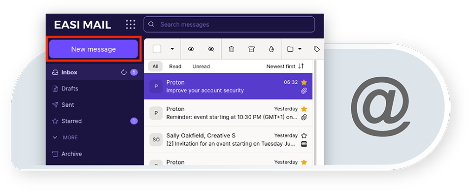 Mail Server For Various Applications